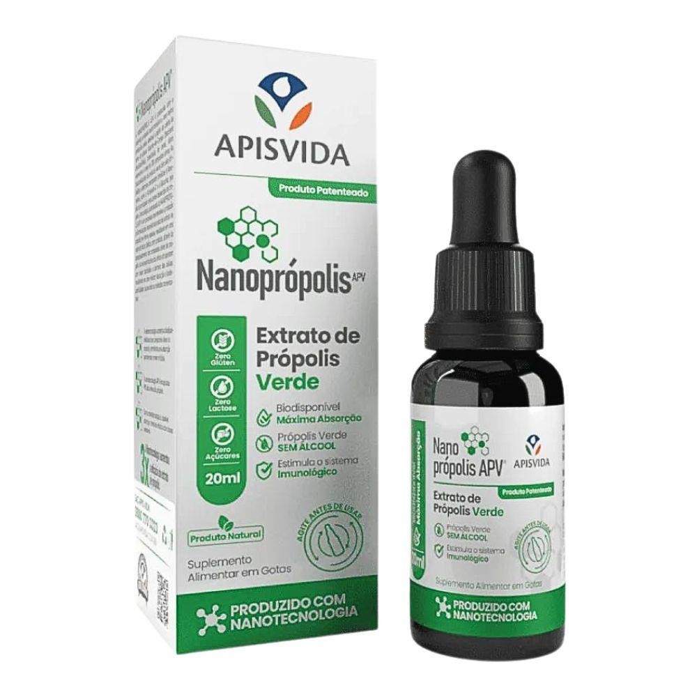 Nanoprópolis Extrato De Própolis Verde Com 20Ml Memória em Oferta na Shopee