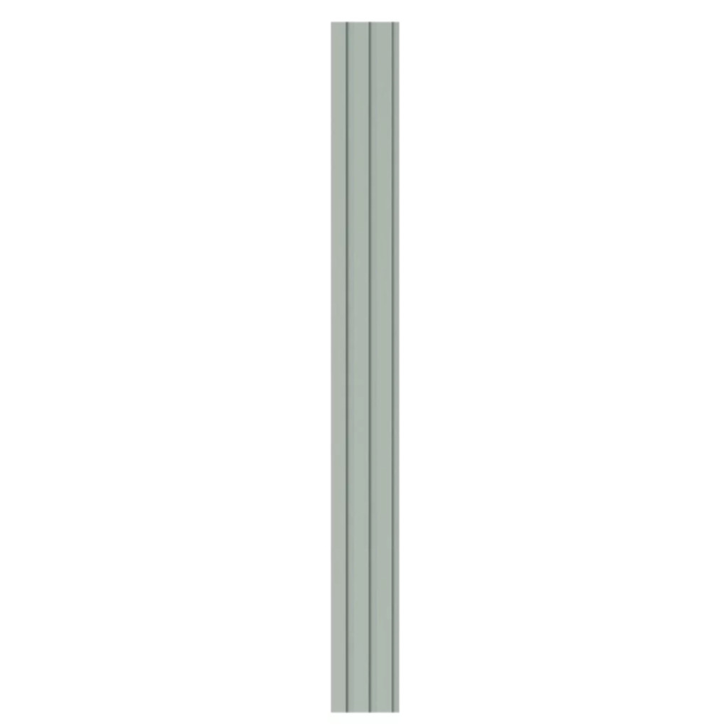 Eva Rodape Meia Parede Ripado Laminado 10cm  1,1m - Play Verde