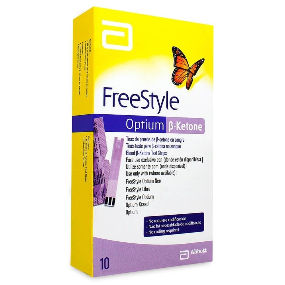 Tiras Freestyle Optium Cetona 10 Unidades em Oferta na Shopee