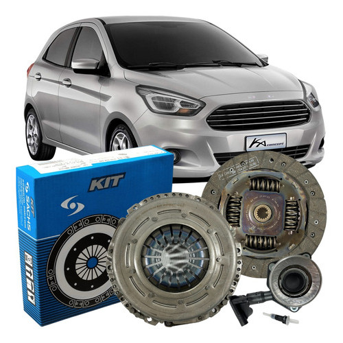 Kit Embreagem Sachs Ká 1.0 12v 2014 À 2021 - Spare Parts and Accessories for Vehicles
