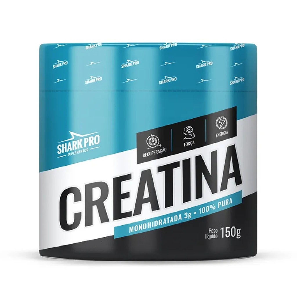 Creatina Monohidratada Pote 150g Shark Pro - Health