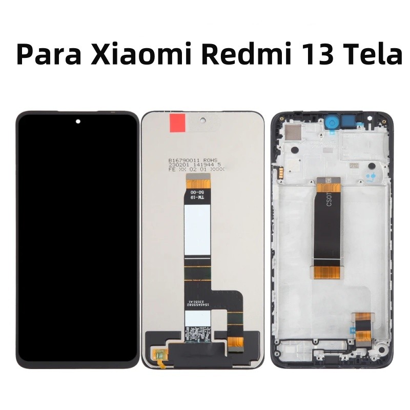 6.79" Frontal Incell Tela Para Xiaomi Redmi 13 Nova Display Touch Lcd Entrega Rá