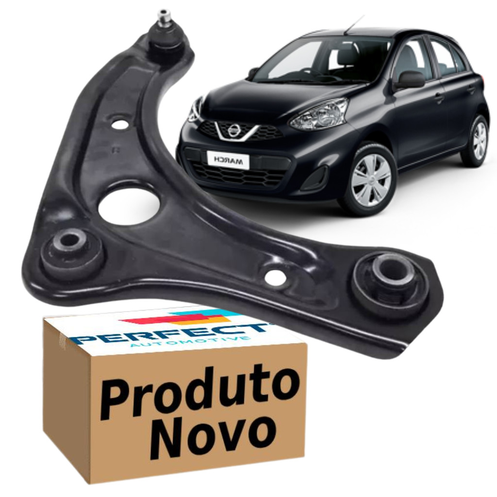 Bandeja Balança Lado Direito Completa Perfect Nissan March Versa 1.0 1.6 2011 2013 2016 2018 2020 em Oferta na Shopee