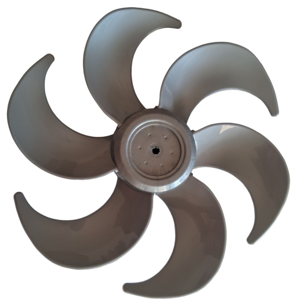 Hélice p/ Ventilador De Mesa E Parede Ultra V-30b 30cm 6 Pás Cinza
