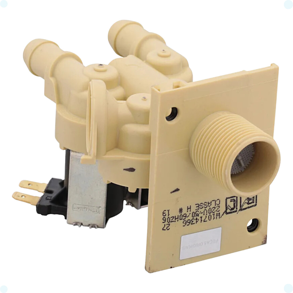 Válvula Solenoide Água Dupla 220 Brastemp W10714366 Original