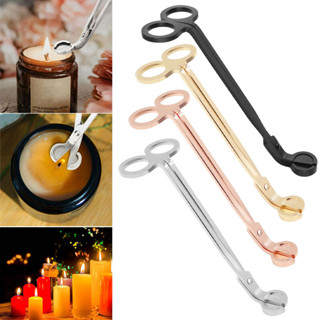 Útil Vela Pavio Tesoura De Aço Inoxidável Núcleo Trimmer DIY Artesanal Fazendo Ferramentas 18cm Preto Rosa Ouro Prata em Oferta na Shopee