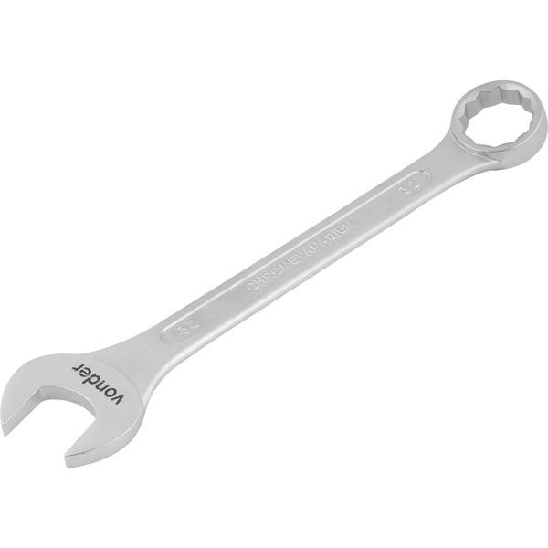 Chave combinada 32mm cromo vanádio fosco cartela - Vonder - Home & Living