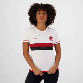 Camisa Flamengo Approval Feminina Branca em Oferta na Shopee
