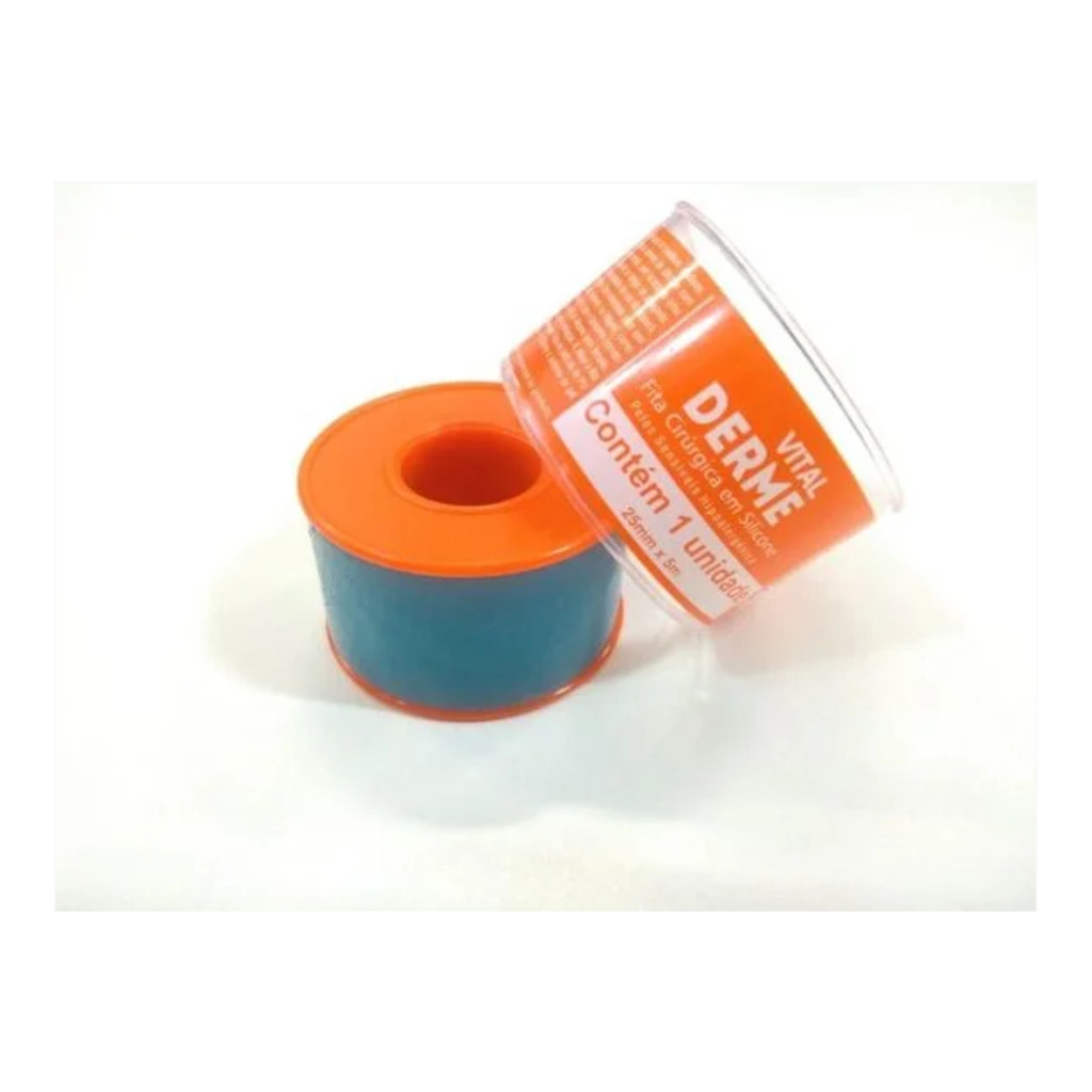 Fita Cirúrgica Silicone Adesiva Vitalderme Todos os Tamanhos