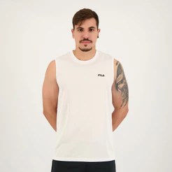 Regata Fila Myler Branco e Preto