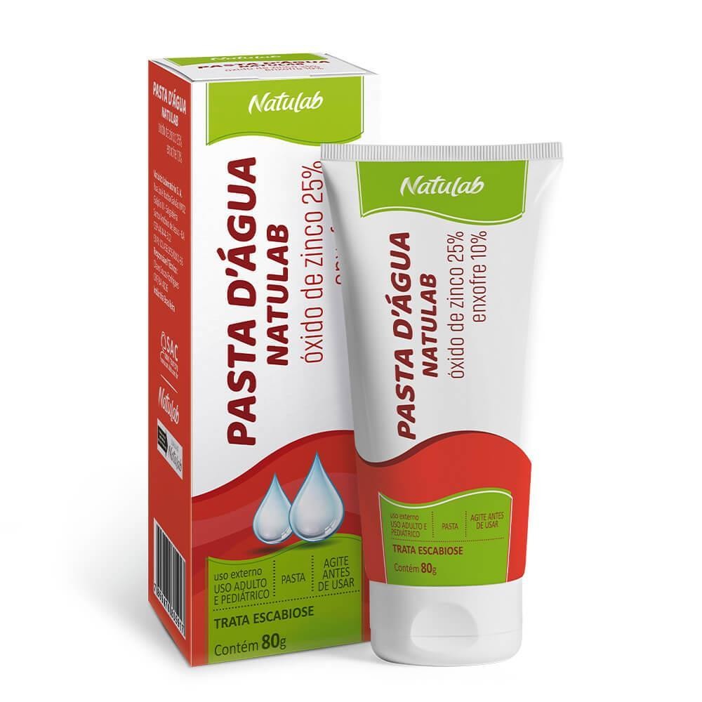 PASTA D' ÁGUA NATULAB ENXOFRE COM 80G