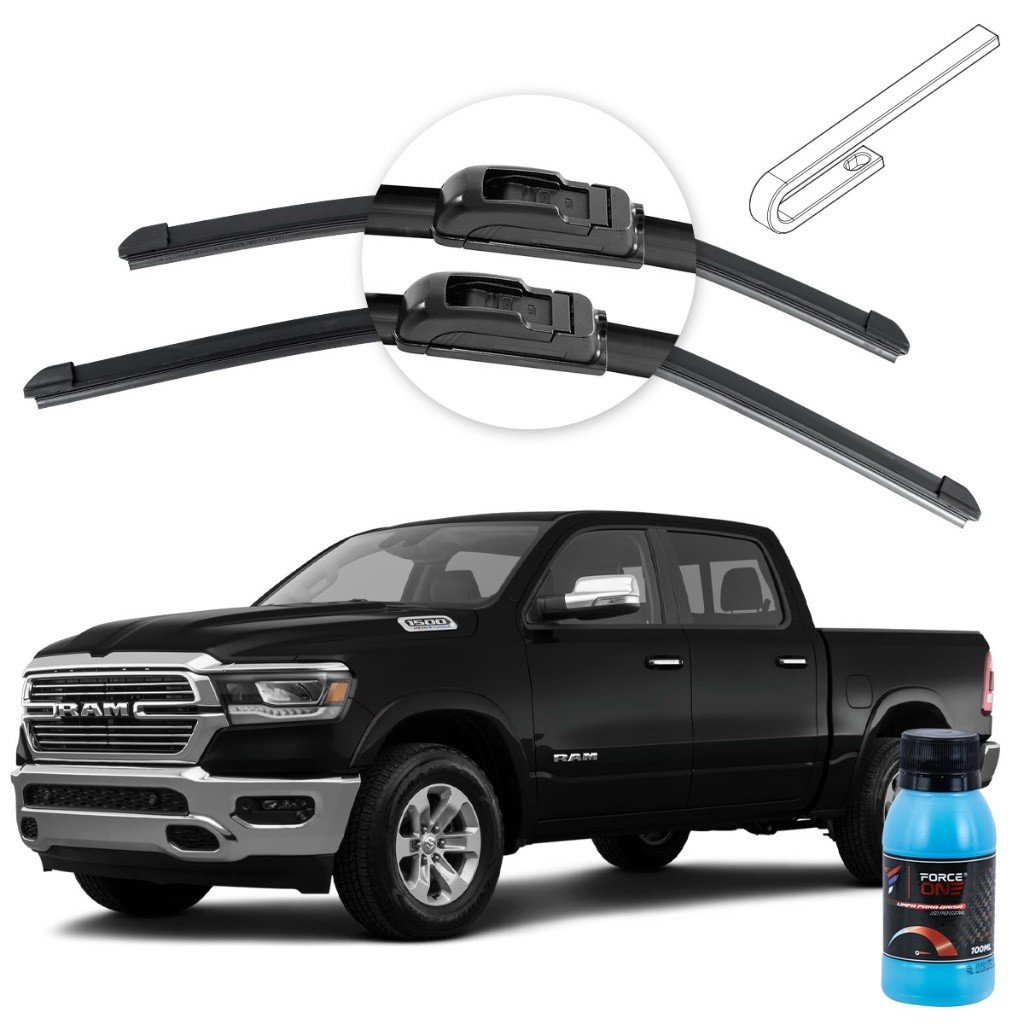 Limpador de Parabrisa Dodge Ram 1500 ano 21 a 2024 em Oferta na Shopee