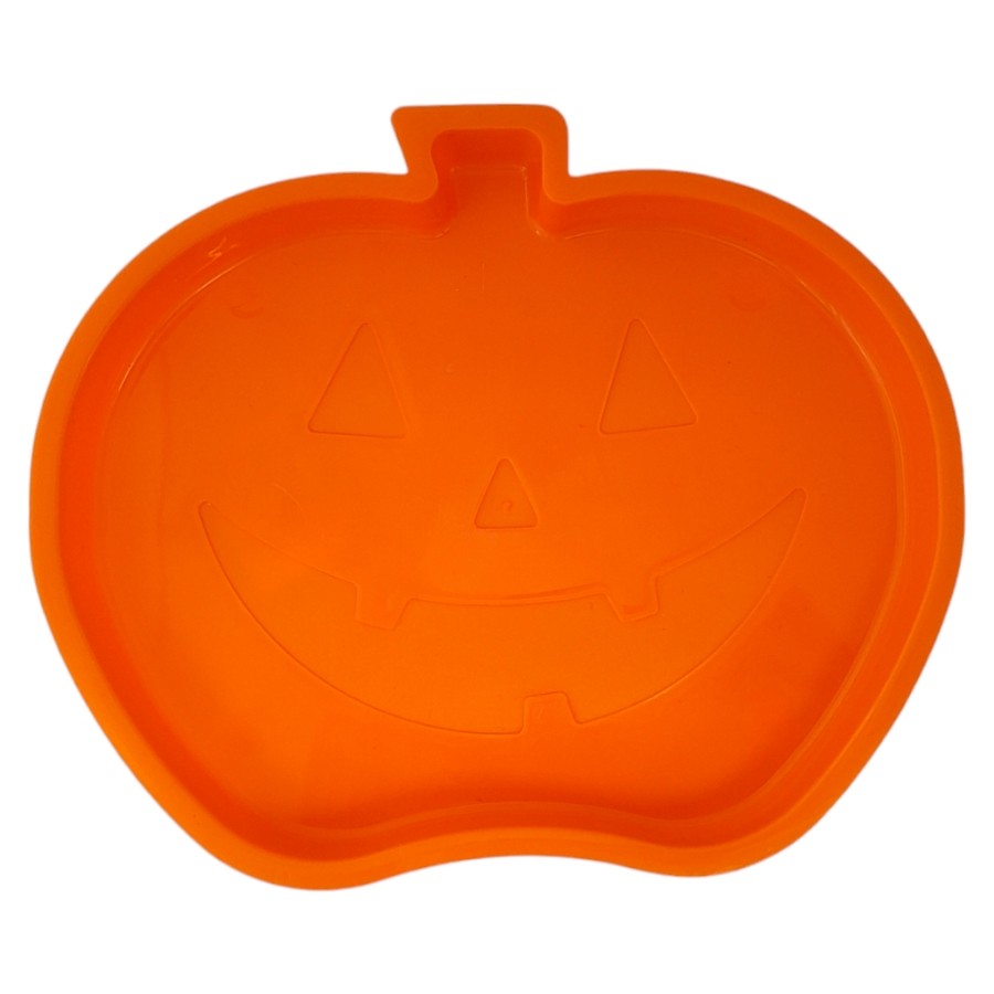 Bandeja Decorativa de Halloween - Abóbora - 20x16cm - 1 unidade - Rizzo em Oferta na Shopee