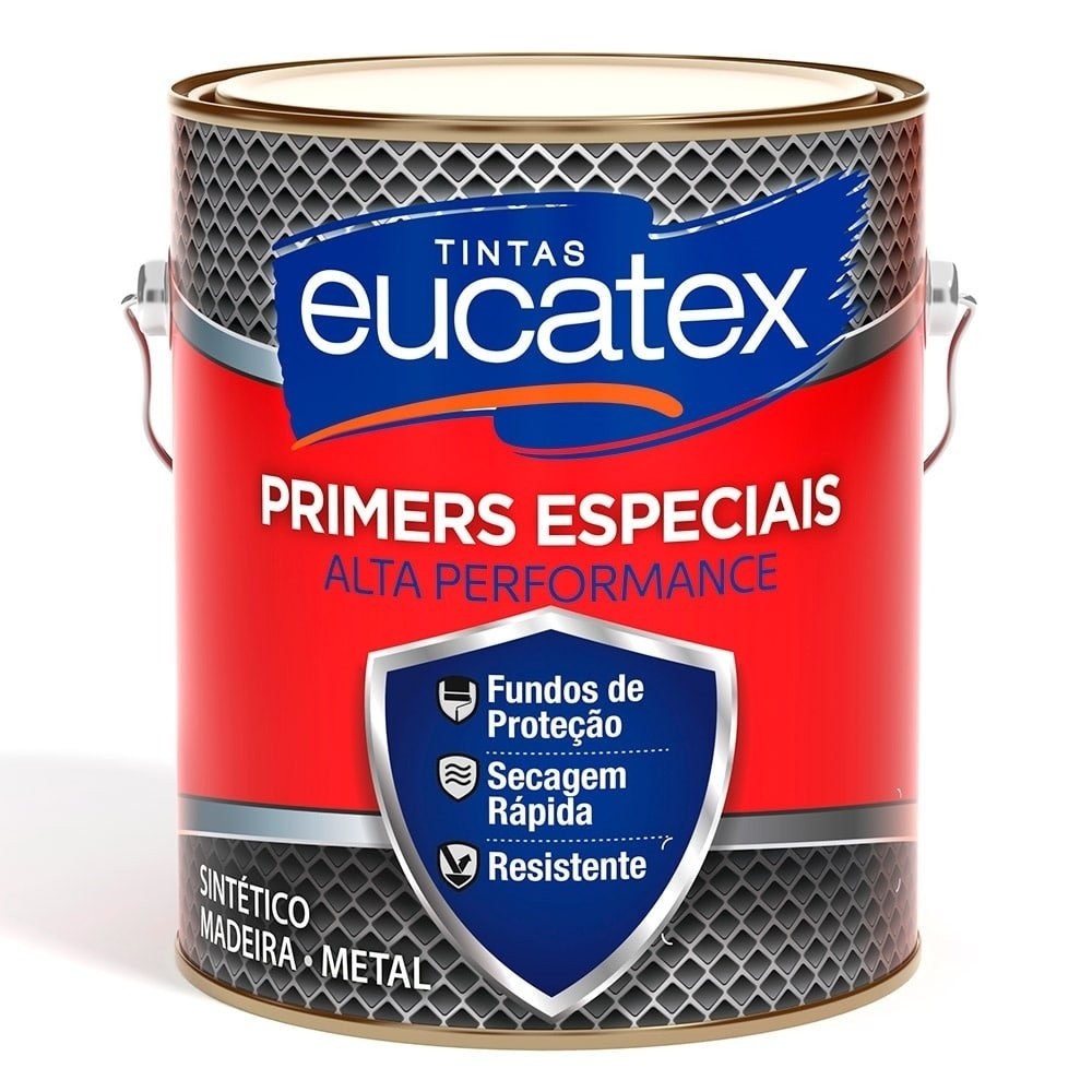 Zarcão Eucatex Laranja 3,6 Litros - Home & Living