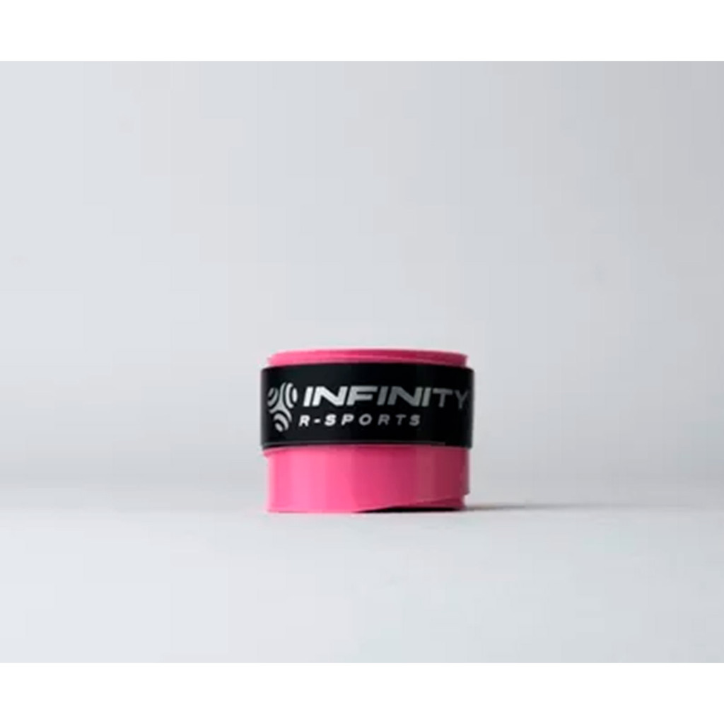 Overgrip Beach Tennis Tênis Praia Colorido Rosa Infinity Espessura 0,6mm · foto 2