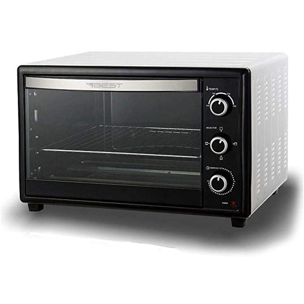 Detalhes do Forno Elétrico Best 60 Litros Basico Preto/Branco 1800W 220V