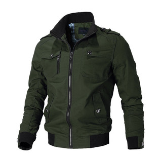 Jaqueta Outono/Inverno 2024 casual cargo De Algodão