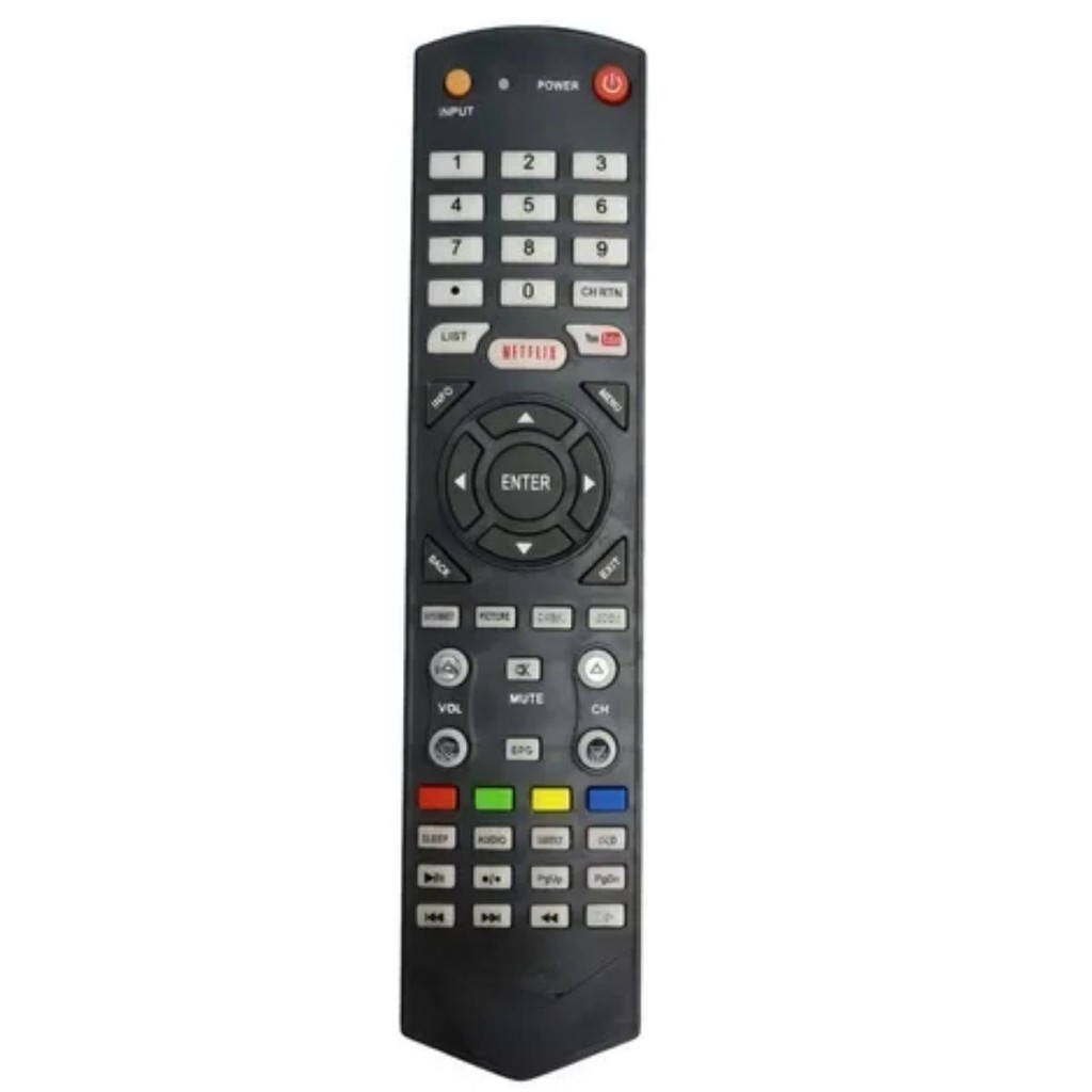 Controle Remoto compatível com TV lcd LED sti semp Toshiba CT-8063