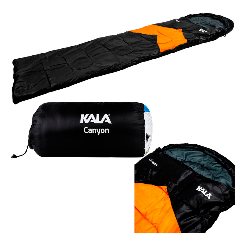Saco de Dormir Canyon 5°C à 12°C Sleeping Bag para Camping Trilha e Viagens ao Ar Livre - Kala em Oferta na Shopee
