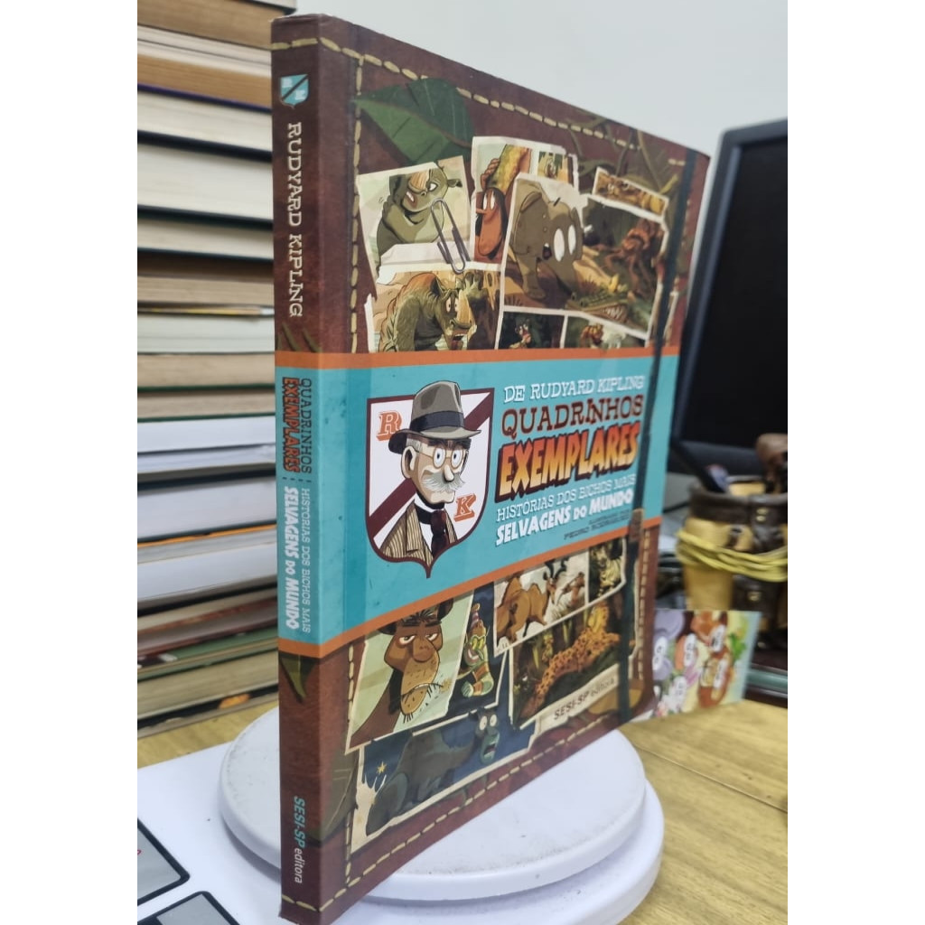 Quadrinhos exemplares: histórias dos bichos mais selvagens do mundo autor Rudyard Kipling