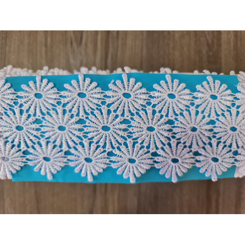 Renda Guipír Branca 13,7 Mts C601