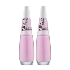 Kit 2 Esmalte Impala A Cor Da Sua Moda Devaneio Transparente