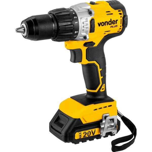 Parafusadeira Furadeira de Impacto 20V PFV212IB Vonder Bateria e Carregador Inclusos em Oferta na Shopee