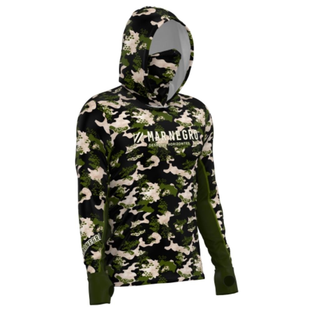 Camiseta Mar Negro XP 360 Capuz Sublimada - Jungle