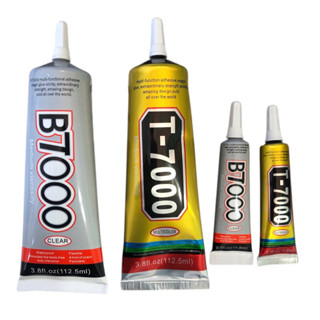 Kit Cola B-7000 ou T-7000 | 110ml + 15ml | Para Celular, Tela, Touch e Artesanato em Oferta na Shopee