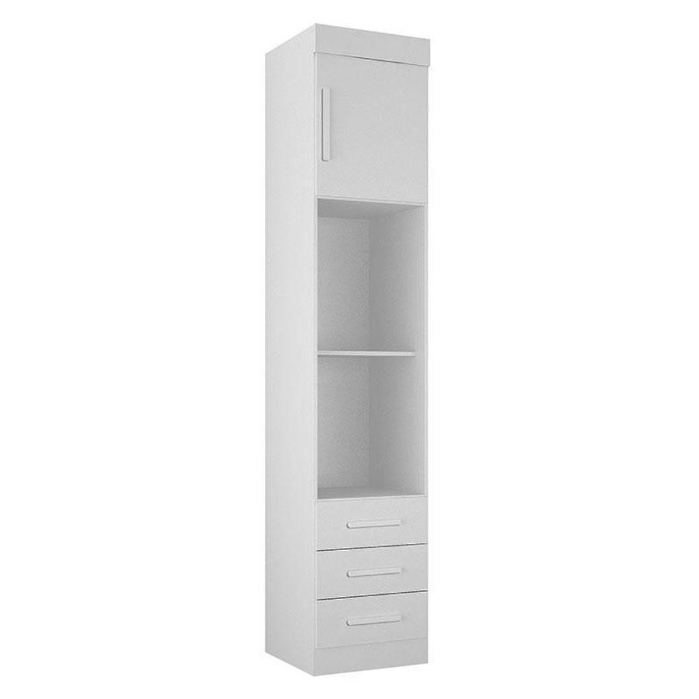 Modulo Orion Criado Branco – Leifer Móveis em Oferta na Shopee