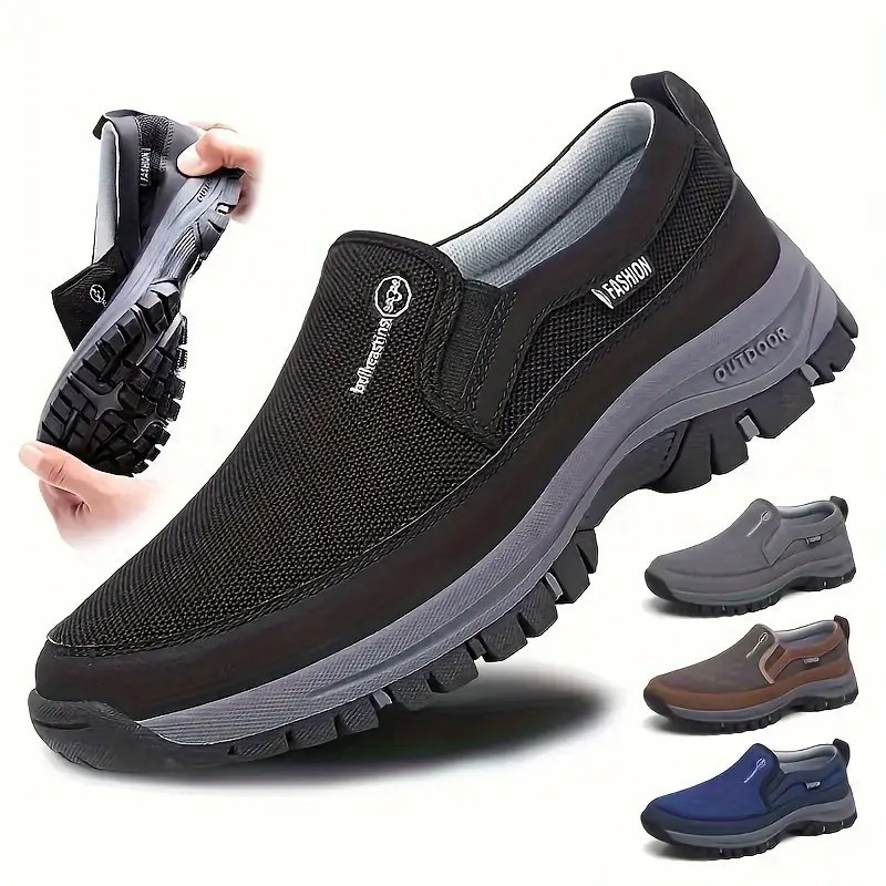 Tênis Masculino Adventure Slip On Resistente Leve e Macio