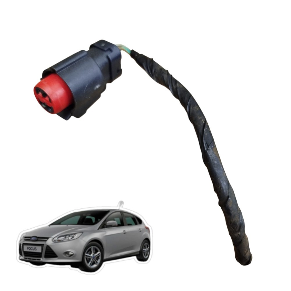 Plug Conector Eletrico Do Sensor Pressostato Ar Condicionado Ford Focus 1.6 2015 2016