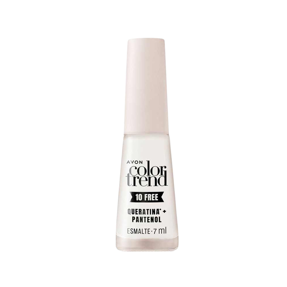 Esmalte Avon Color Trend 10 Free Branco Leite - Beauty