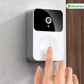 Segurança Completa: Campainha Wi-Fi Recarregável com Monitoramento HD 24h, Acessórios e Cabo de Dados Inclusos em Oferta na Shopee