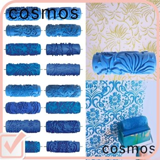 Rolo De Pintura De Grãos COSMOS , Padrões De Textura Artística , Tintas De Decoração De Parede , Pincel De Papel DIY em Oferta na Shopee