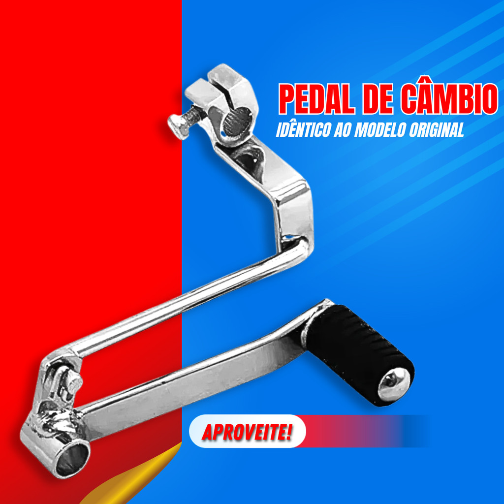 Pedal Cambio Marcha Cbx 250 Twister Cb 300 Cbx 200 Strada · foto 2