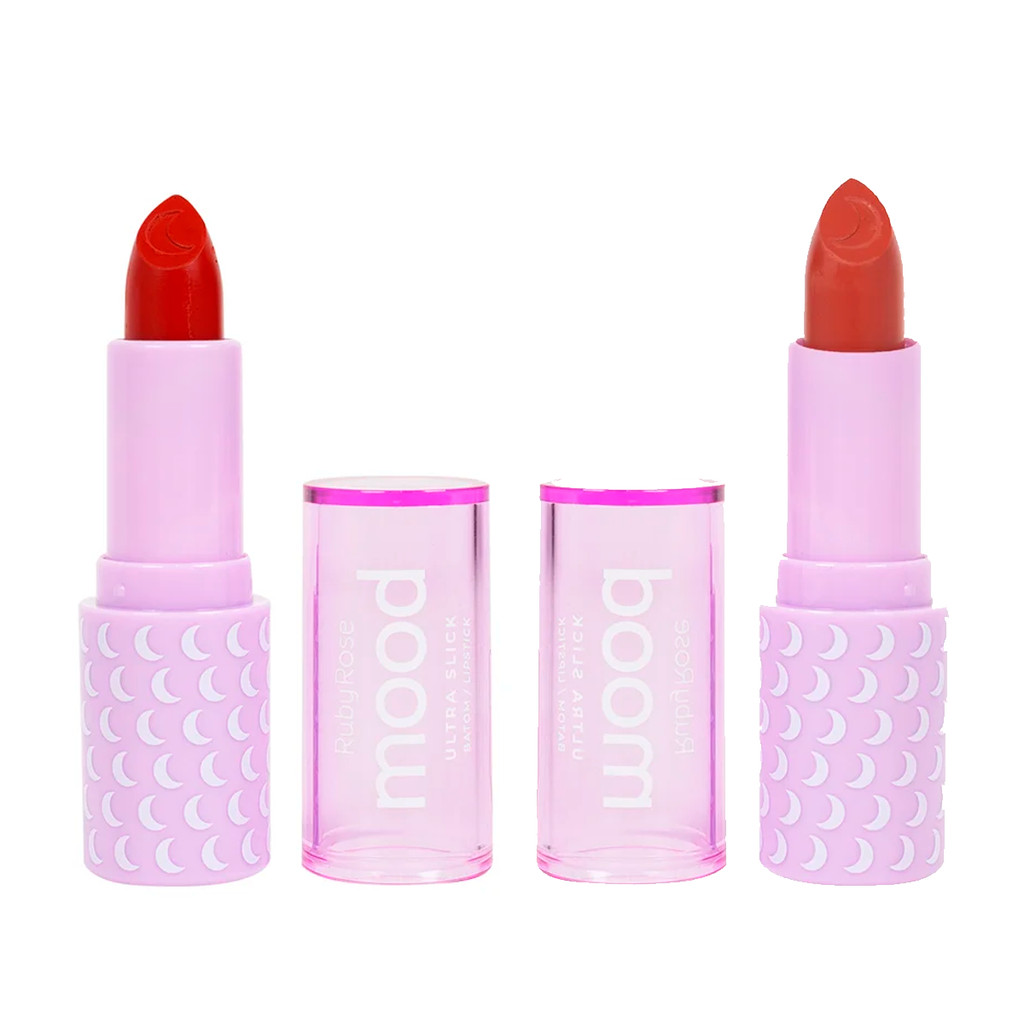Batom Ruby Rose Ultra Slick Mood HB7001 em Oferta na Shopee