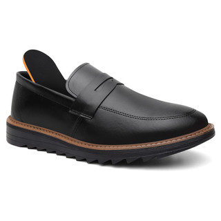 Sapato Social Mocassim Oxford Masculino Slip On Drive Solado Tratorado Esporte Fino  45 46 Numeração Especial Lançamento