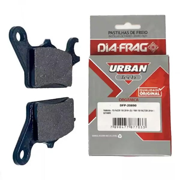 Pastilha De Freio Dianteira YAMAHA YS 150 FAZER – Diafrag DFP-20890 em Oferta na Shopee