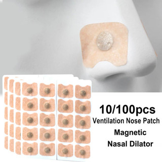 50/100 peças adesivo nasal Anti-ronco magnético para respiração adesivo nasal em Oferta na Shopee