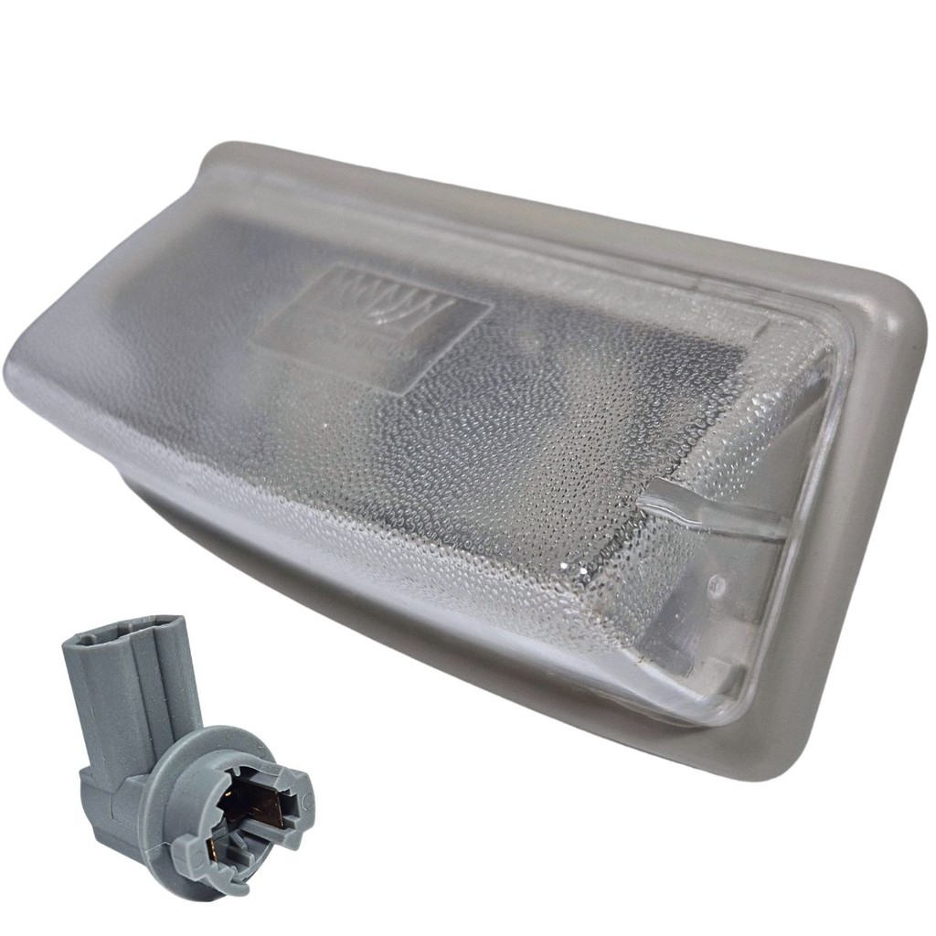 LANTERNA ILUMINAÇÃO TRASEIRA LUZ DE PLACA TOYOTA COROLLA 1999 A 2008 FILDER 2004 A 2008 LE COM SOQUETE