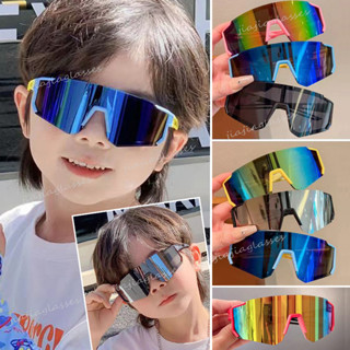 Óculos De Sol Para Ciclismo Infantil , Meninos , Meninas , Esportes Ao Ar Livre , Armação Grande , Proteção UV Crianças em Oferta na Shopee