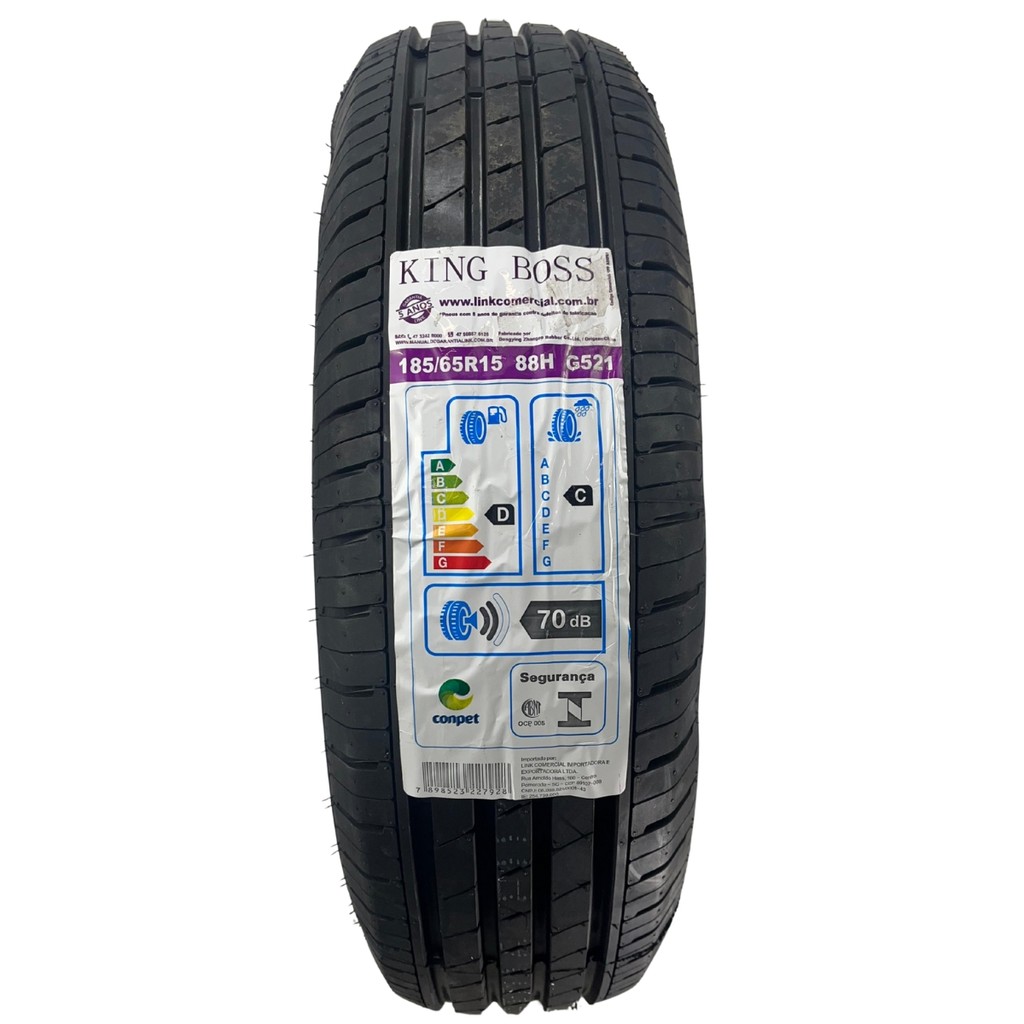 Pneu 185/65R15 88H Kingboss G521 Aro 15 Toyota Etios Honda City Nissan Versa Renault Logan em Oferta na Shopee