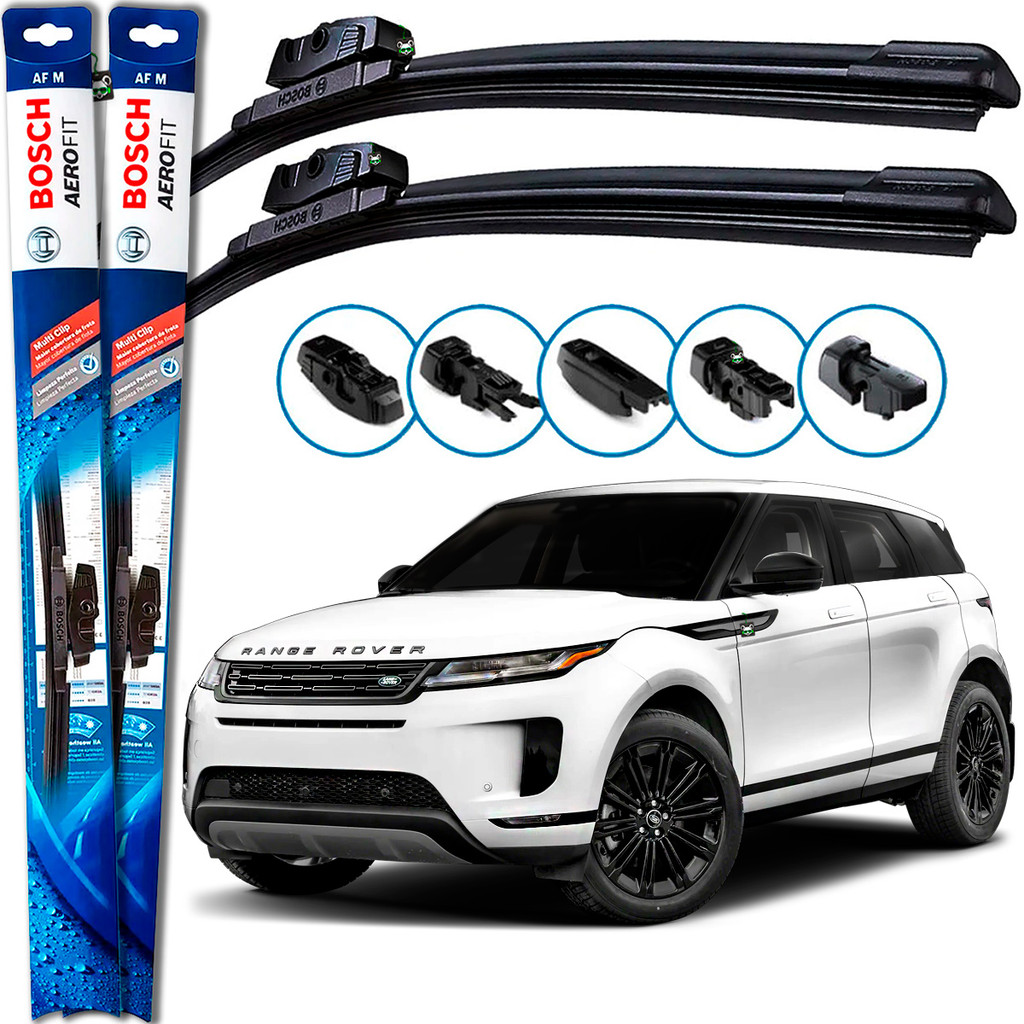Par Palheta Limpador Parabrisa Range Rover Evoque 2019 2020 2021 2022 2023 2024 2025 Bosch