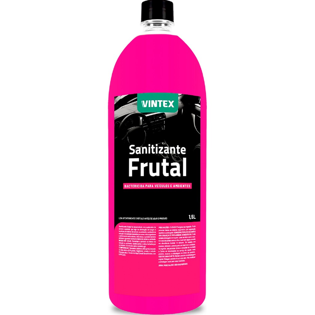 Aromatizante Sanitizante Cheirinho Frutal Vintex Vonixx 1,5l em Oferta na Shopee