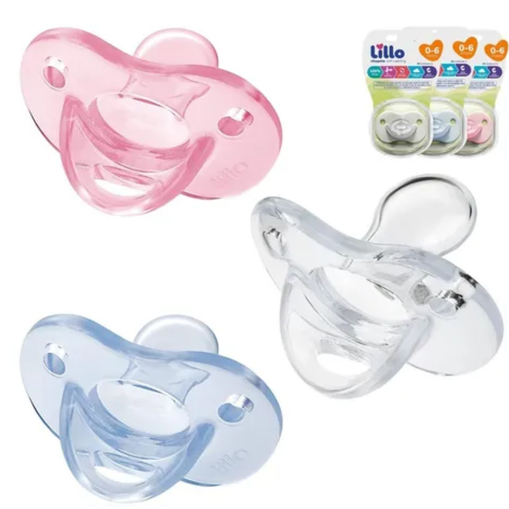 CHUPETA SOFT 100% SILICONE ANATÔMICO
