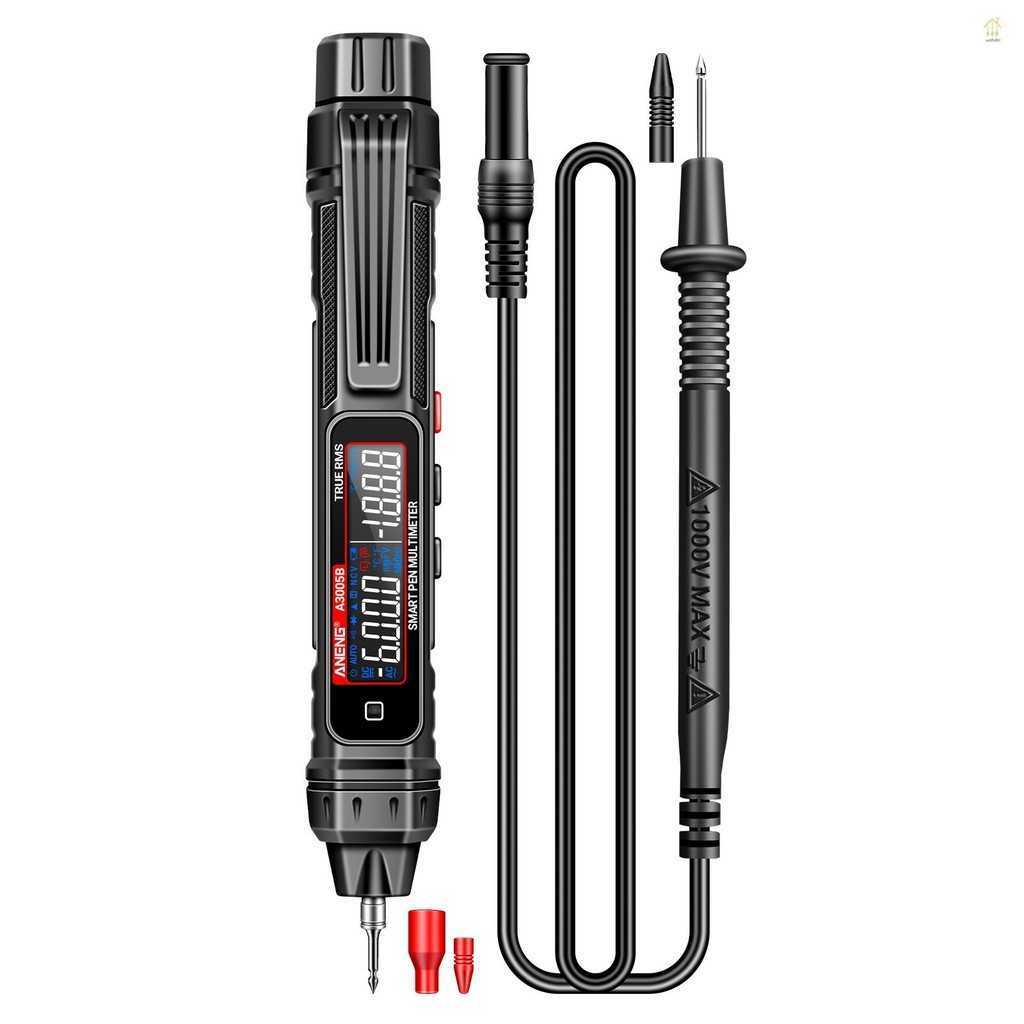 Multímetro Profissional Digital Sensor Caneta Testador Sequência Fase Medidor Tensão.+Makeupnails+ em Oferta na Shopee
