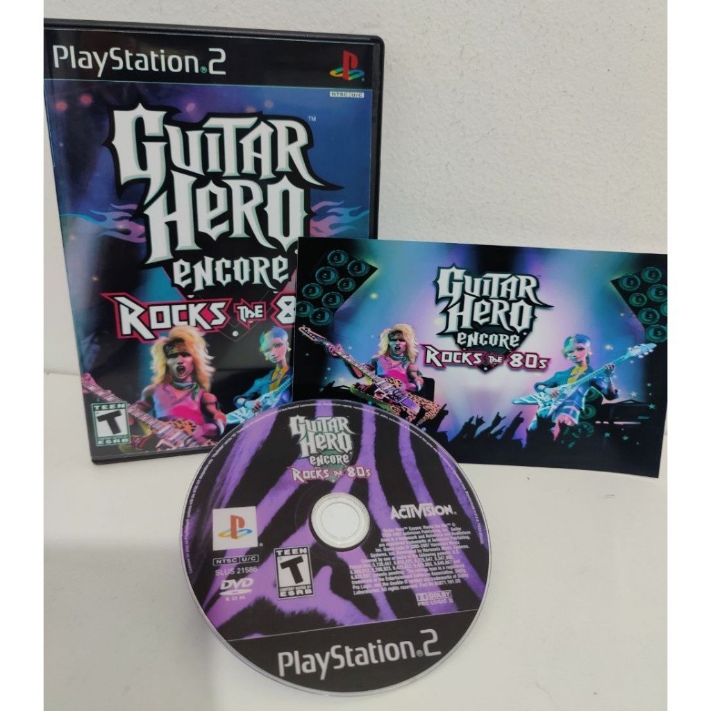 Jogo: Guitar Hero: Encore The Rock 80' -