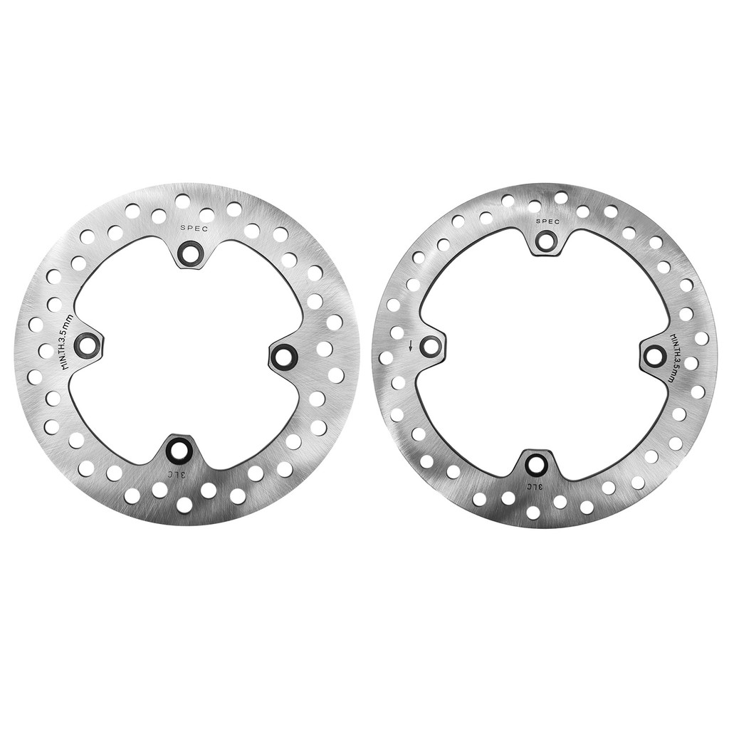 PAR DE DISCO DE FREIO HONDA XRE 300 DIANTEIRO + TRASEIRO SPEC
