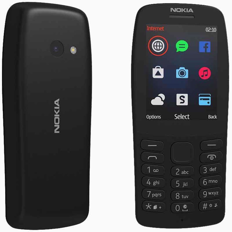 Celular Para Idosos Nokia 210 Dual Sim 2G Com Camera Radio Fm